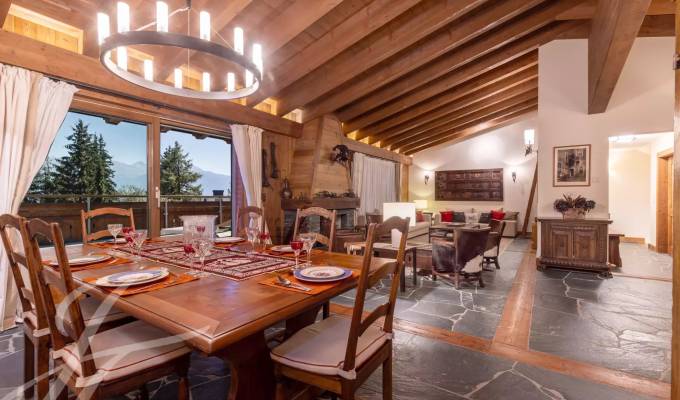 Seasonal rental Penthouse Crans-Montana